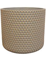 Кашпо Bernt pot shiny gold D14 H13 см