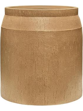 Кашпо Baq raindrop cylinder brown beige