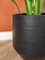 Кашпо Norell pot black D32 H30 см