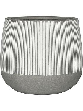 Кашпо Ridged pax l, white stripe Кашпо Ridged pax l, white stripe