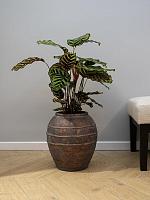 Ваза Kris pot tall copper grey D21 H23 см