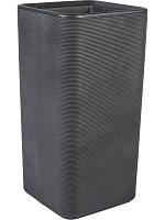 Кашпо Otium linea anthracite L38 W38 H75 см