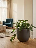 Кашпо Baq seren bond deep mocha D35 H32.5 см