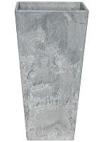 Кашпо Artstone ella vase grey L35 W35 H70 см