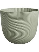 Кашпо Sereh round nordic green D47 H40 см