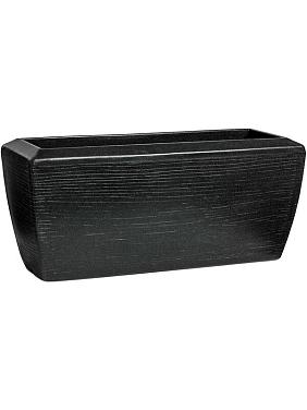 Кашпо Capi arc granite planter rectangle black Кашпо Capi arc granite planter rectangle black