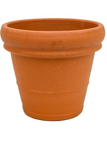 Кашпо Terra cotta doppio bordo Кашпо Terra cotta doppio bordo