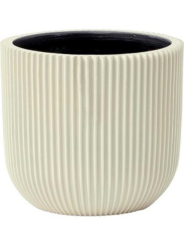 Кашпо Capi nature groove special planter ball beige Кашпо Capi nature groove special planter ball beige