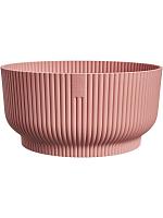 Кашпо Vibes fold bowl delicate pink D25 H12 см