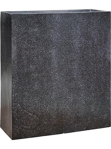 Кашпо Baq terrazzo rectangle black Кашпо Baq terrazzo rectangle black