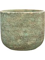 Кашпо Mont blanc pot camo green D37 H31 см