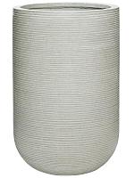 Кашпо Ridged horizontally cody m cement D35 H55 см