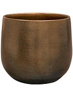 Кашпо Esra pot champagne D18 H16 см