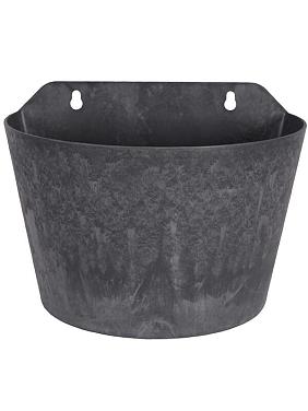 Кашпо настенное Artstone claire wall hanger black