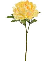 Пион желтый искусственный H56 см Пион желтый искусственный H56 см
