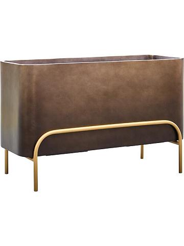 Кашпо Baq gradient elevated rectangle low matt coffee ( + подставка на ножках) Кашпо Baq gradient elevated rectangle low matt coffee ( + подставка на ножках)