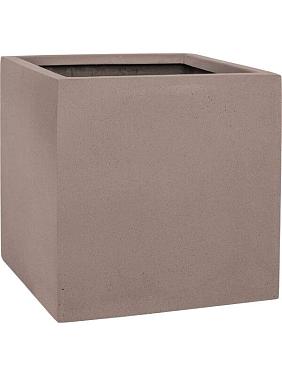 Кашпо Fiberstone block l, taupe Кашпо Fiberstone block l, taupe