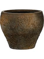 Кашпо Oyster claire xs imperial brown D40 H33 см