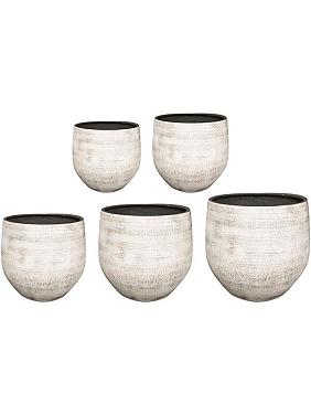 Кашпо Ciana pot concrete rust (набор 5 шт) Кашпо Ciana pot concrete rust (набор 5 шт)