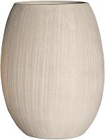 Кашпо Baq polystone coated plain balloon natural (с техническим горшком) D52 H68 см