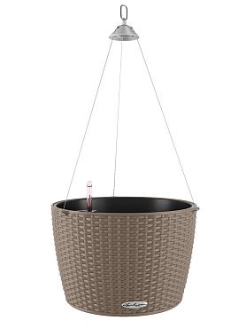 Кашпо подвесное Lechuza Nido Cottage (бежевый)