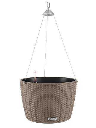 Кашпо Lechuza Nido Cottage (бежевый)
