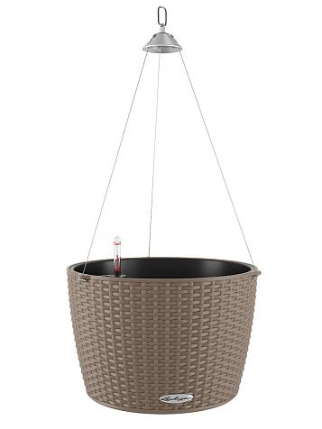 Кашпо подвесное Lechuza Nido Cottage 35 бежевый