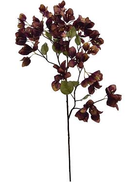 Бугенвиллия ветвь с фиолетовыми цветами искусственная