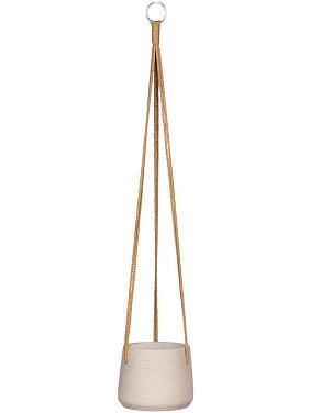 Кашпо подвесное Rough patt (hanging) s grey washed Кашпо подвесное Rough patt (hanging) s grey washed