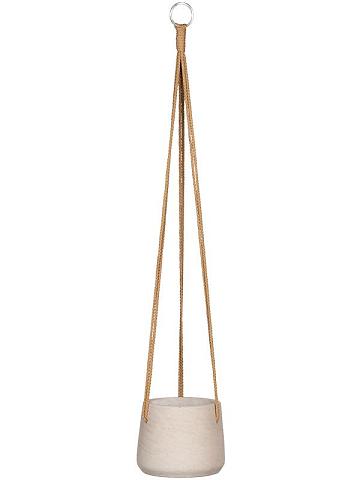 Кашпо подвесное Rough patt (hanging) s grey washed Кашпо подвесное Rough patt (hanging) s grey washed