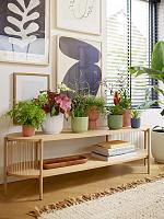 Кашпо Vibes fold round mini anthracite D9 H9 см