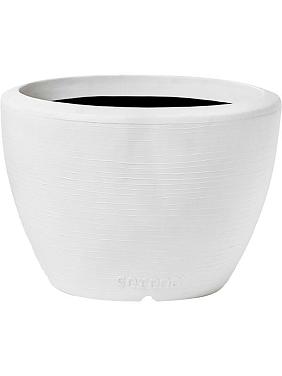 Кашпо Capi arc granite planter ball white Кашпо Capi arc granite planter ball white