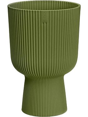 Кашпо Vibes fold coupe fern green