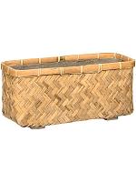 Кашпо Bohemian nouri m bamboo L60 W20 H21 см