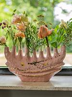 Ваза Alfie vase sorbet L34 W13 H19 см