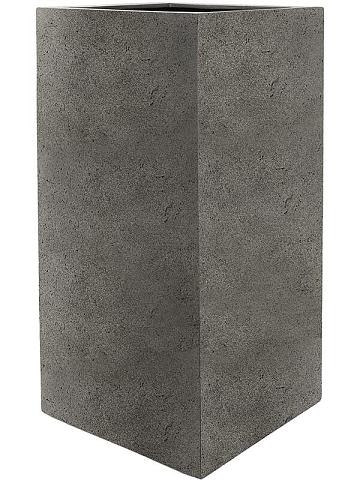 Кашпо Grigio high cube natural concrete Кашпо Grigio high cube natural concrete
