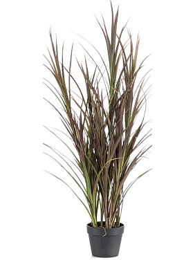 Трава бургунди искусственная