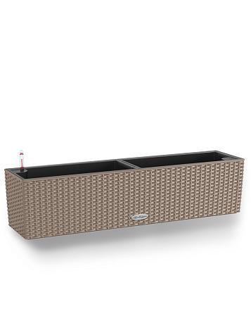 Кашпо Lechuza Balconera Cottage 80 бежевый