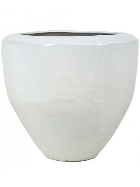 Кашпо Plain couple de luxe ecru/white