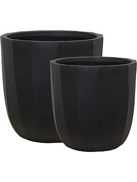 Кашпо Capi dune planter ball black (набор 2 шт) Кашпо Capi dune planter ball black (набор 2 шт)