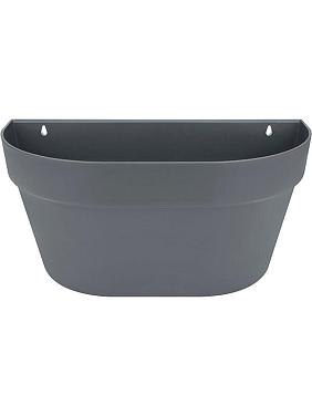 Кашпо настенное Loft urban wall basket anthracite Кашпо настенное Loft urban wall basket anthracite