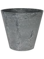 Кашпо Artstone claire pot grey D22 H20 см