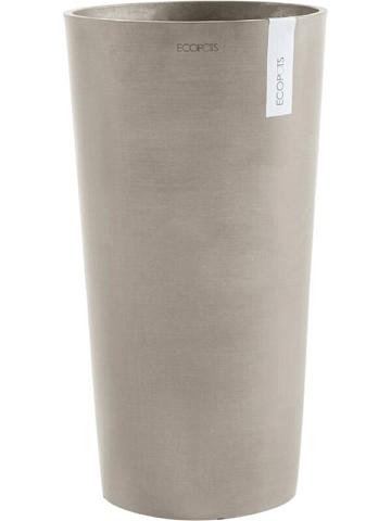 Кашпо Ecopots amsterdam high 76 taupe Кашпо Ecopots amsterdam high 76 taupe