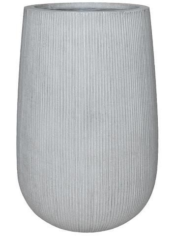 Кашпо Ridged vertically patt high s cement Кашпо Ridged vertically patt high s cement