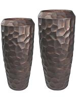 Кашпо Cascara vase bronze (набор 2 шт) D55 H125 см