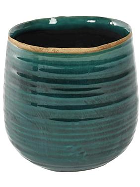 Кашпо Iris pot turquoise Кашпо Iris pot turquoise
