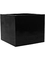 Кашпо Fiberstone jumbo without feet l black L90 W90 H82 см