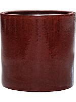 Кашпо Cylinder pot deep red D40 H40 см Кашпо Cylinder pot deep red D40 H40 см