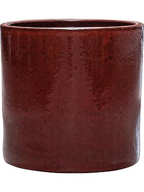 Кашпо Cylinder pot deep red Кашпо Cylinder pot deep red