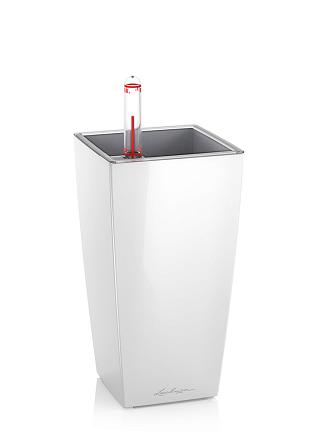 Кашпо Lechuza mini-Cubi и maxi-Cubi (белый лакированный)